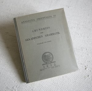 Grundriss der Akkadischen Grammatik incl.“ (Wolfram von